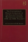 The Contemporary Printed Literature of the English Counter-Reformation between 1558 and 1640 : Two Volume Set - Book