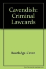 Cavendish: Criminal Lawcards - Book