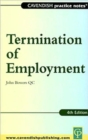 Practice Notes on Termination of Employment Law - Book