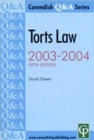 Torts Q&A 2003-2004 5/e - Book