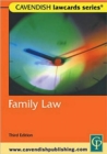 Cavendish: Family Lawcards 3/e - Book