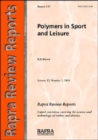 Polymers in Sport and Leisure - Book