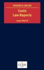 Costs Law Reports : v. 2 - Book