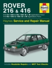 Rover 216 & 416 Petrol (89 - 96) G To N - Book