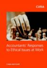 Accountants' Response to Ethical Issues as Work - Book