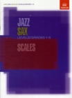 Jazz Sax Scales Levels/Grades 1-5 - Book