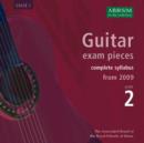 Guitar Exam Pieces 2009 CD, ABRSM Grade 2 : The Complete Syllabus Starting 2009 - Book