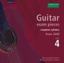 Guitar Exam Pieces 2009 CD, ABRSM Grade 4 : The Complete Syllabus Starting 2009 - Book