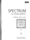 Spectrum for String Quartet, Score - Book