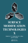 Surface Modification Technologies X - Book