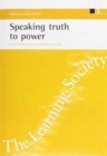 Speaking truth to power : Research and policy on lifelong learning - Book