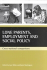 Lone parents, employment and social policy : Cross-national comparisons - Book