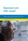 Depression and older people : Towards securing well-being in later life - Book