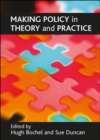 Making policy in theory and practice - Book