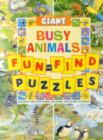 Giant Fun to find Puzzles Busy Animals - Book