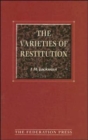 The Varieties of Restitution - Book