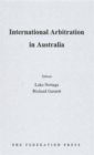 International Arbitration in Australia - Book
