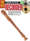 10 Easy Lessons - Learn To Play Recorder - Book