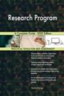 Research Program A Complete Guide - 2020 Edition - Book