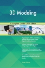 3D Modeling A Complete Guide - 2020 Edition - Book