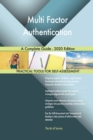 Multi Factor Authentication A Complete Guide - 2020 Edition - Book