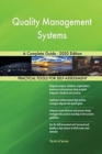 Quality Management Systems A Complete Guide - 2020 Edition - Book