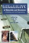 Durability of Materials and Structures in Building and Civil Engineering - Book