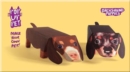 Pop Up Pet Dachshund Puppies : Make your own 3D card pet! - Book