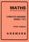 Maths for Practice and Revision : Complete Answers - Book