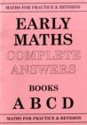Maths for Practice and Revision : Early Maths Answers ABCD - Book