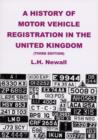 A History of Motor Vehicle Registration in the United Kingdom - Book