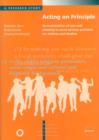 Acting on Principle : Examination of Race and Ethnicity in Social Services Provision for Children and Families - Book