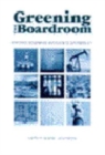 Greening the Boardroom : Corporate Governance and Business Sustainability - Book