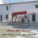 What did I know? CD - Book
