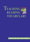 Teaching Reading Vocabulary - Book
