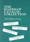 The Handsaw Catalog Collection : A Select Compilation of the Four Leading Manufacturers 1910-1919 - Book
