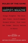 Rules of the Game : The Best Sports Writing from Harper's Magazine - Book