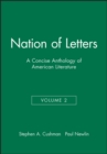 Nation of Letters : A Concise Anthology of American Literature - Book
