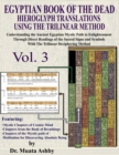EGYPTIAN BOOK OF THE DEAD HIEROGLYPH TRANSLATIONS USING THE TRILINEAR METHOD Volume 3 : Understanding the Mystic Path to Enlightenment Through Direct Readings of the Sacred Signs and Symbols of Ancien - Book