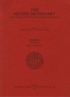 Hittite Dictionary of the Oriental Institute of the University of Chicago Volume P, fascicle 2 (para- to pattar) - Book