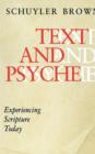 Text and Psyche : Experiencing Scripture Today - Book