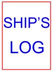 Large Ship's Log Book - Book