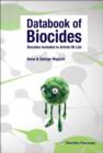 Databook of Biocides - Book