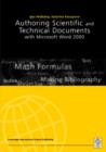 Authoring Scientific and Technical Documents in Microsoft Word 2000 - Book