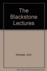 The Blackstone Lectures - Book