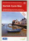 Norfolk Cycle Map : Including the Norfolk Coast Cycleway, Norwich, Thetford, Lowestoft, Beccles and 5 Individual Day Rides - Book