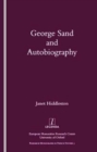 George Sand and Autobiography - Book