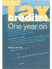 TAX CREDITS ONE YEAR ON - Book