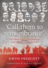 Call Them to Remembrance : The Welsh Rugby Internationals Who Died in the Great War - Book
