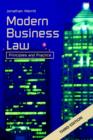 Modern Business Law : Principles and Practice - Book